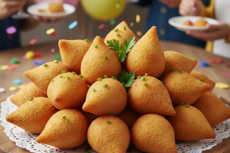 Receitas Irresistíveis de Coxinhas para Deixar Sua Festa Inesquecível